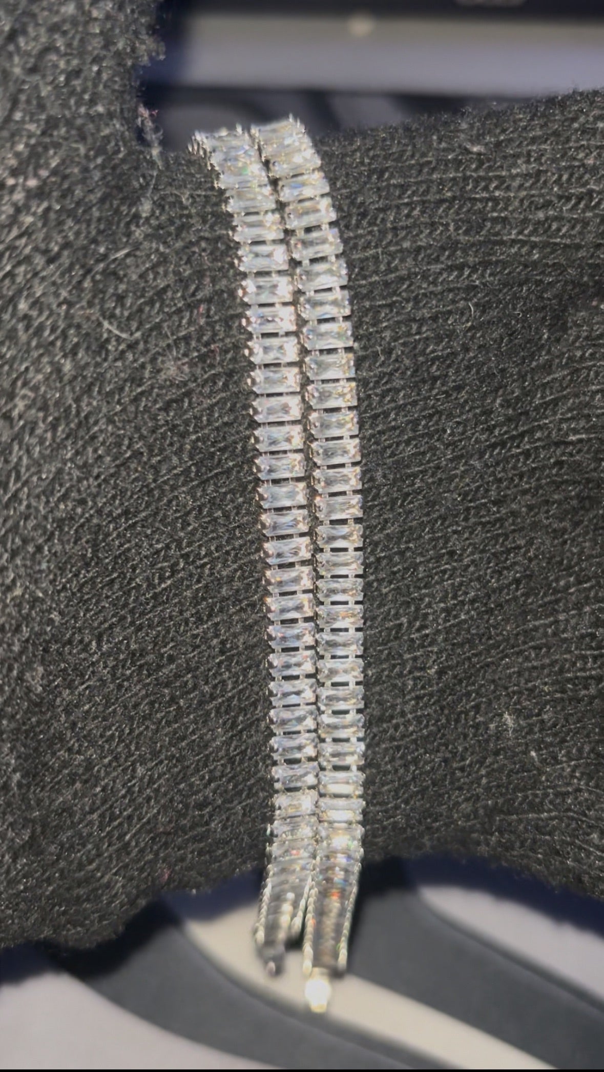 Bransoletka "Glamour" 18cm- Srebro 925